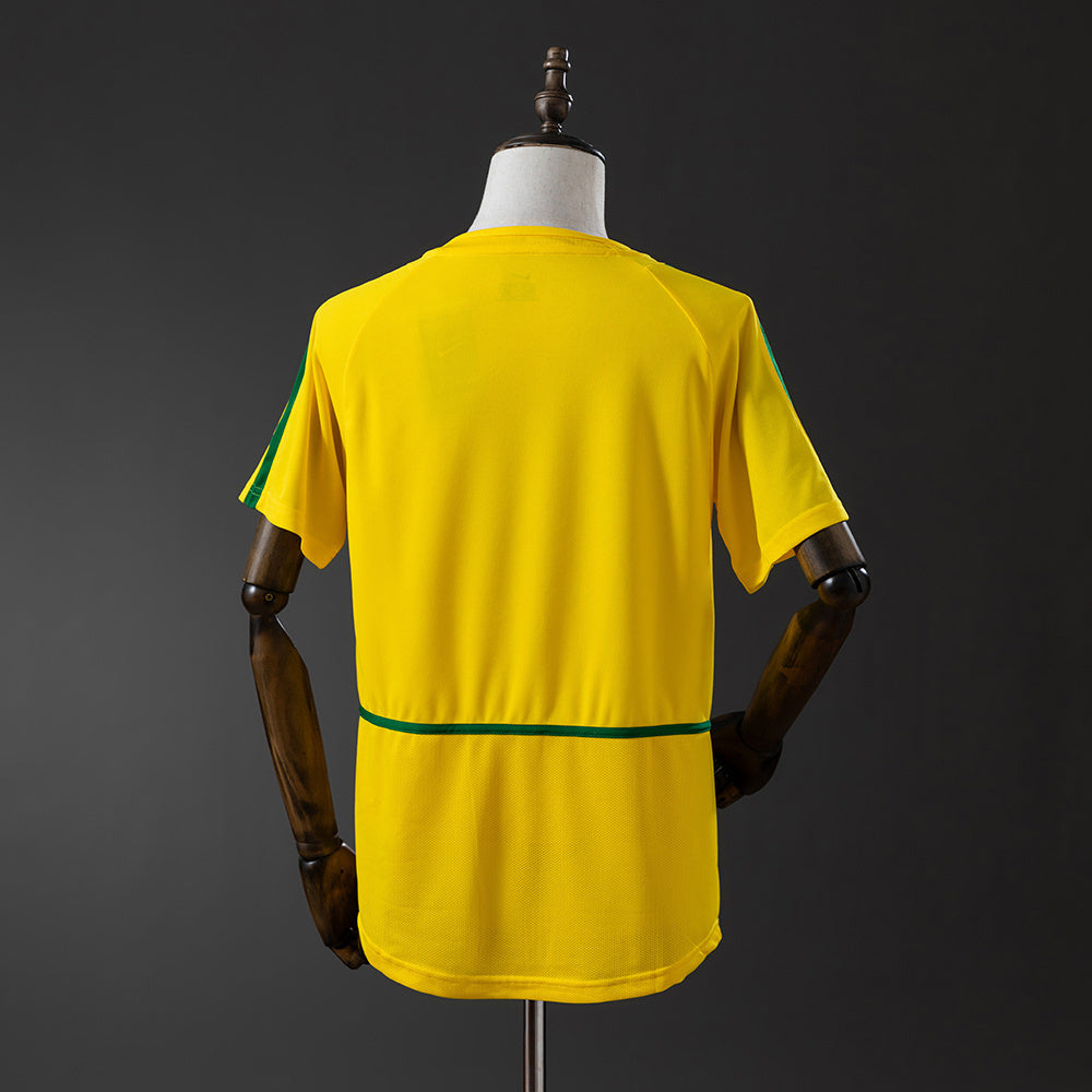 2002 Brazil Home Jersey