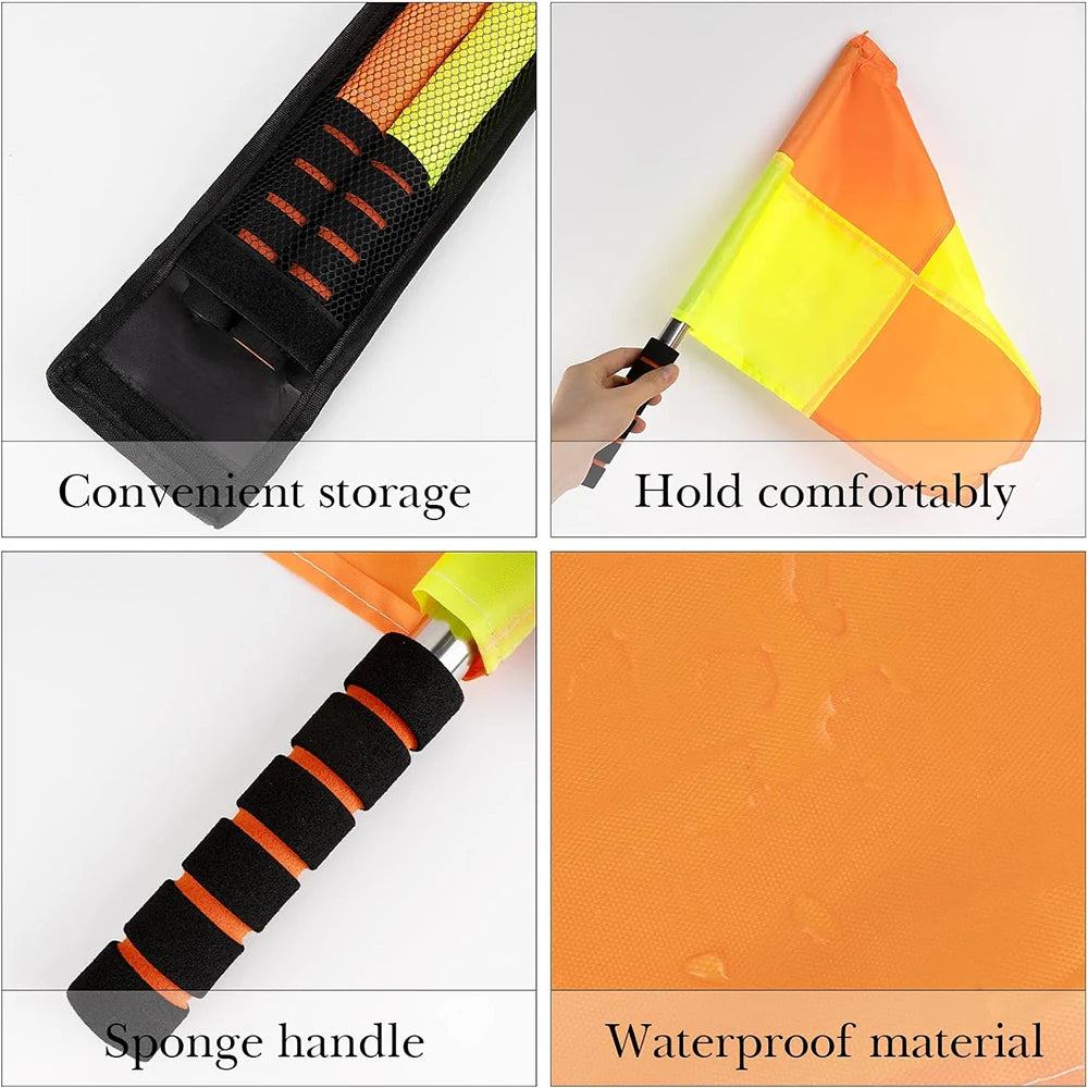 Soccer Referee Flag Set