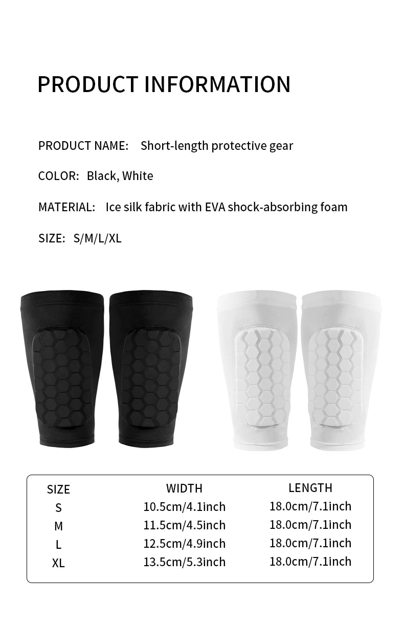 Mini football shin guard covers - Built-in mini shin guard covers