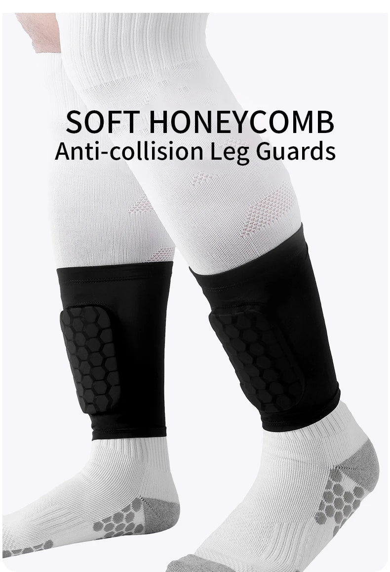 Mini football shin guard covers - Built-in mini shin guard covers