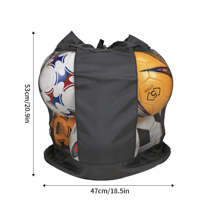 Single shoulder ball bag