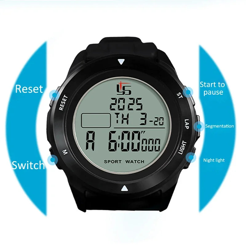 Digital Sports Stopwatch Timer