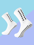 1 Pair Men's Football Socks with Grip