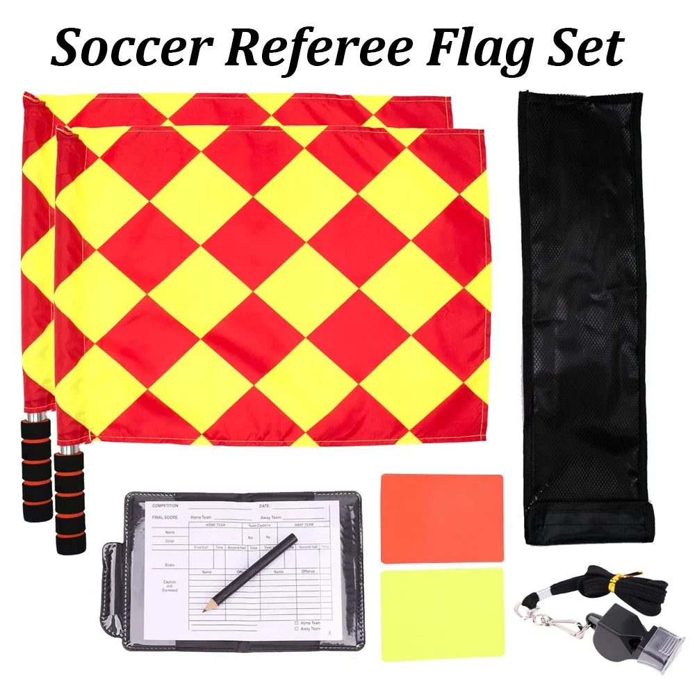 Soccer Referee Flag Set